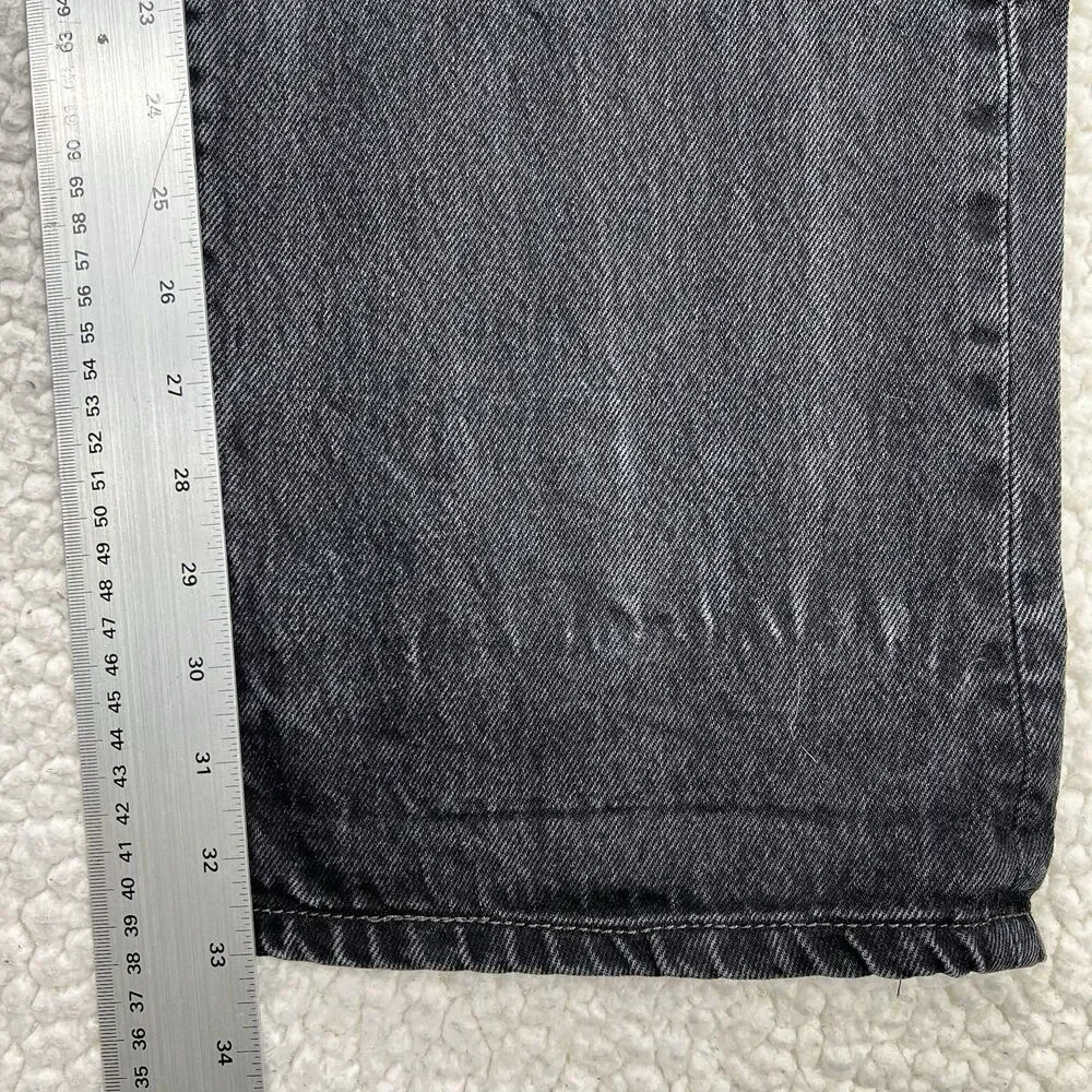 Vintage Levi’s 501 Jeans Men‎ 38x34 (Actual 35x33) Black Straight Classic Grunge